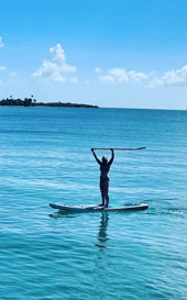 Toni paddle boarding 3