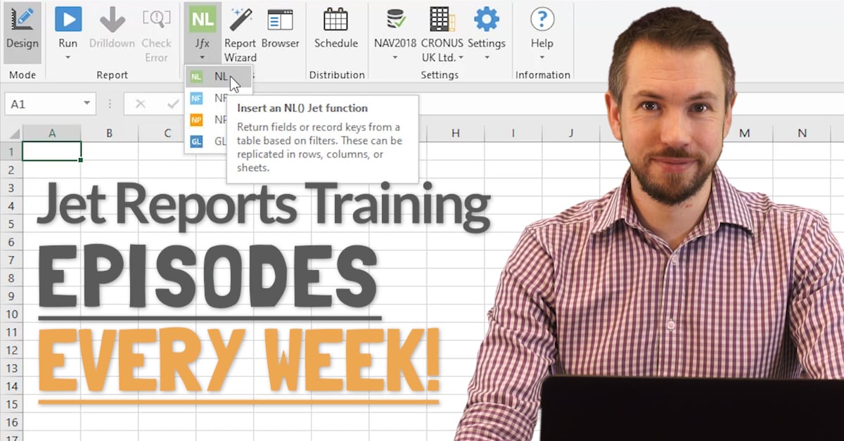 Jet Reports Training - New Episodes Every Week!