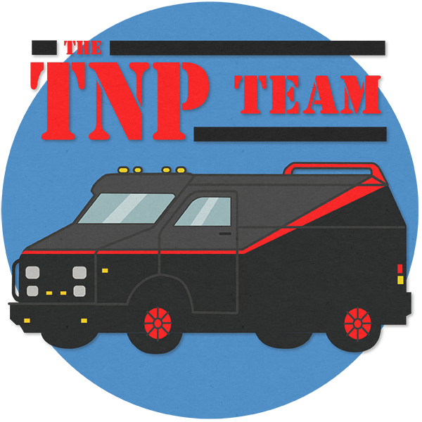 The TNP Team on Blue