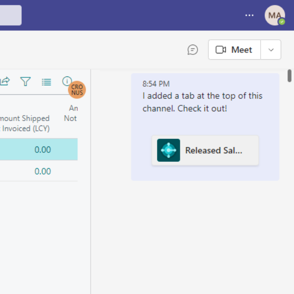 Microsoft Teams Integration